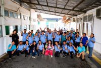 - SENAM BERSAMA- BRI BO Semarang Pattimura bersama karyawan RS Panti Wilasa Citarum menggelar senam bersama sekaligus sosialisasi Multiguna Healthcare, Jumat (9/10/2026). Foto : Dok.BRI/metrojateng.id
