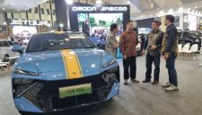 - OMODA O4 EV- OMODA O4 EV diperkenalkan untuk pertama kalinya di Jawa Tengah dalam gelaran GIIAS Semarang 2026 di Muladi Dome Undip, Rabu (30/9/2026). Foto : ist/metrojateng.id